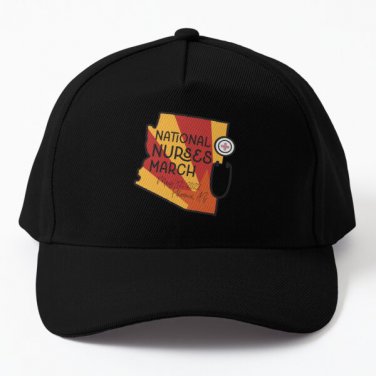 National Nurses March 2022 Bold Baseball Cap Casquette Hat Snapback Women Hip Hop