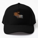 Nature Trees Moose Deer Wildlife Baseball Cap Hat Casquette Mens Hip Hop Women Snapback