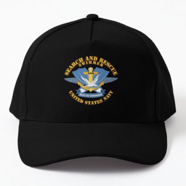 Navy Search And Rescue Swimmer Baseball Cap Casquette Hat Women Black