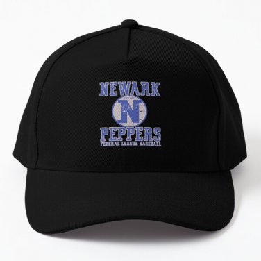 Newark Peppers Defunct Team Baseball Cap Casquette Hat Women Black