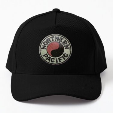 Northern Pacific Railroad Baseball Cap Hat Mens Snapback Casquette Women