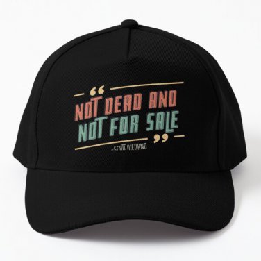 Not Dead And Not For Sale Stp Baseball Cap Hat Mens Casquette Black