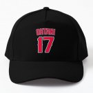 Ohtani 17 For Red Base Baseball Cap Hat Women Black Mens Casquette