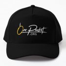 Onepocket Org Logo On Black Background Baseball Cap Hat Casquette Printed Black Snapback