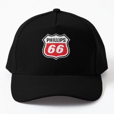 Phillips American Essential T Shirt Baseball Cap Hat Hip Hop Czapka Black Casquette Fish