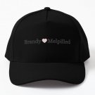 Pilled Baseball Cap Casquette Hat Mens Women Snapback Black