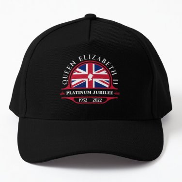 Platinum Jubilee 1952 2022 Platinum Baseball Cap Hat Snapback Mens Casquette