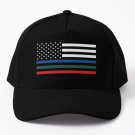 Police Military And Fire Thin Line Flag Baseball Cap Casquette Hat Black Mens Hip Hop