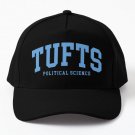 Political Science Tufts College Font C Baseball Cap Casquette Hat Snapback Black