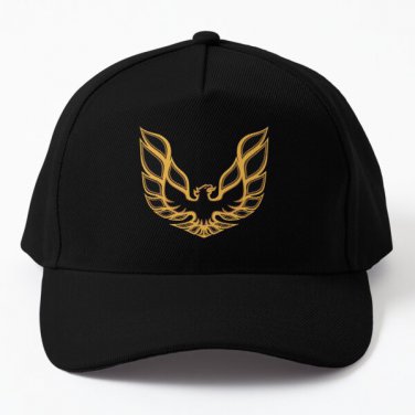 Pontiac Trans Am Firebird Bandit Golden Baseball Cap Hat Black Casquette Women