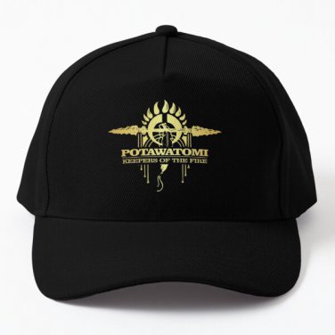 Potawatomi 2 Na Baseball Cap Hat Women Casquette Snapback Black