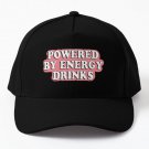 Powered By Energy Drinks Baseball Cap Hat Women Casquette Black Mens Snapback