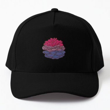 Pridecone Pride Pinecone Bisexual Baseball Cap Hat Casquette