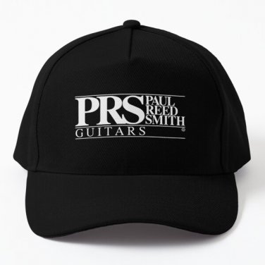 Prs Guitars Baseball Cap Hat Snapback Casquette Black