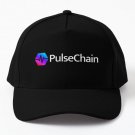 Pulsechain Crypto Pls Baseball Cap Hat Mens Women Casquette Black Snapback