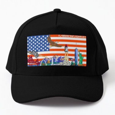 R Americanflaginplace 2022 Final Result Cap Hat Casquette Mens Women Snapback