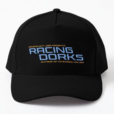 Racing Dorks Alternate Logo By Sam Hisey Baseball Cap Hat Casquette Snapback Czapka