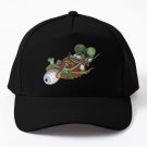 Rat Fink Baseball Cap Hat Casquette Snapback Black Women