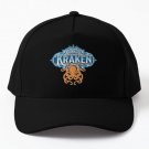 Release The Kraken Vintage Logo Baseball Cap Hat Black Czapka Printed Casquette Snapback