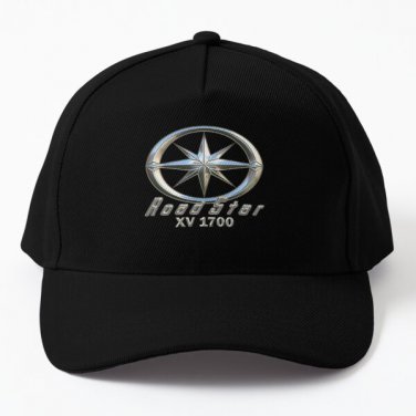 Road Star Xv 1700 Star Logo Baseball Cap Casquette Hat Mens Snapback Black