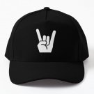Rock Devil Horns Simple Icon Baseball Cap Hat Hip Hop Printed Czapka Black Snapback Fish