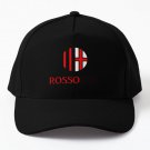 Rossoneri Alt 2 Baseball Cap Hat Black Snapback Casquette Women