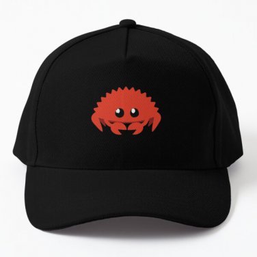 Rustlang Rust Programming Language Baseball Cap Hat Black Casquette Snapback Sport