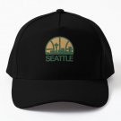 Seattle Sonics Baseball Cap Casquette Hat Women Snapback Black Mens