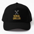 Serial Griller Grill Bbq Master Grill Cu Baseball Cap Casquette Hat Snapback Women Black