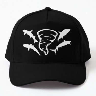 Sharknado Classic Baseball Cap Hat Women Hip Hop Black Snapback Mens Casquette