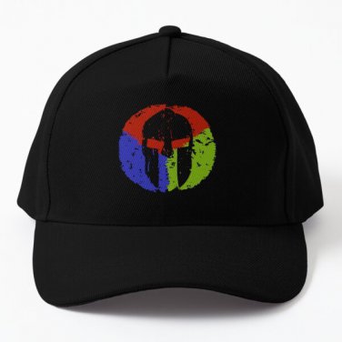 Spartan Colors Baseball Cap Casquette Hat Women Black Snapback Mens