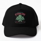 Summoning Cthulhu Cool Horror Gift Baseball Cap Hat Snapback Black Printed Hip Hop Fish
