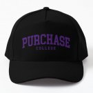 Suny Purchase College Font Curved Baseball Cap Hat Casquette Hip Hop Czapka Printed