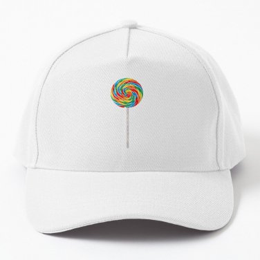 Swirl Lollipop Colorful Candy Baseball Cap Casquette Vintage Hats