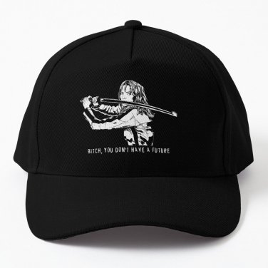 Tarantino Kill Bill Beatrix The Bride 'You Dont Have a Future' Baseball Cap Casquette Icon Cap