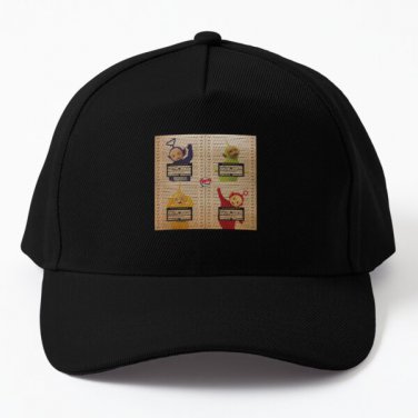 Teletubbies Wanted Baseball Cap Casquette Hat Snapback Women Hip Hop