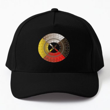 The Four Directions Baseball Cap Casquette Hat Snapback Mens Women Black