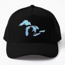 The Great Lakes Baseball Cap Hat Women Black Hip Hop Casquette