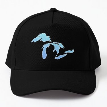 The Great Lakes Baseball Cap Hat Women Black Hip Hop Casquette