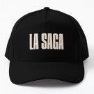 The Logo Saga Baseball Cap Hat Casquette Black Mens Snapback