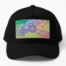 The Map Of Control Theory Baseball Cap Casquette Hat Mens Snapback Women Black