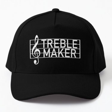 Treble Maker Musician Baseball Cap Hat Women Black Casquette Mens Hip Hop