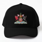 Trinidad And Tobago Coat Of Arms Baseball Cap Hat Black Casquette Snapback Hip Hop