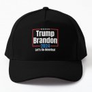 Trump Brandon 2024 Shirt Let Is Go Brando Baseball Cap Hat Printed Hip Hop Czapka Sun