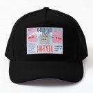 Tu Er Shen Psychic Hotline Funeral Mer Baseball Cap Hat Czapka Snapback Black Printed