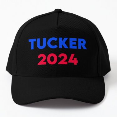 Tucker Carlson 2024 Baseball Cap Hat Snapback Casquette Women Hip Hop