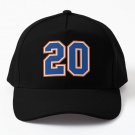 Twenty Jersey Number s 20 Baseball Cap Casquette Hat Snapback Black