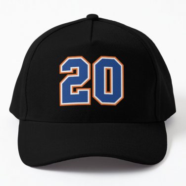 Twenty Jersey Number s 20 Baseball Cap Casquette Hat Snapback Black