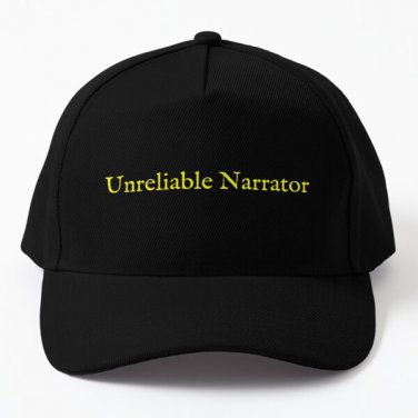 Unreliable Narrator Baseball Cap Hat Casquette Women Snapback