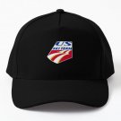 Us Ski Team Usa Graphic Vinta Baseball Cap Hat Czapka Printed Snapback Hip Hop Black